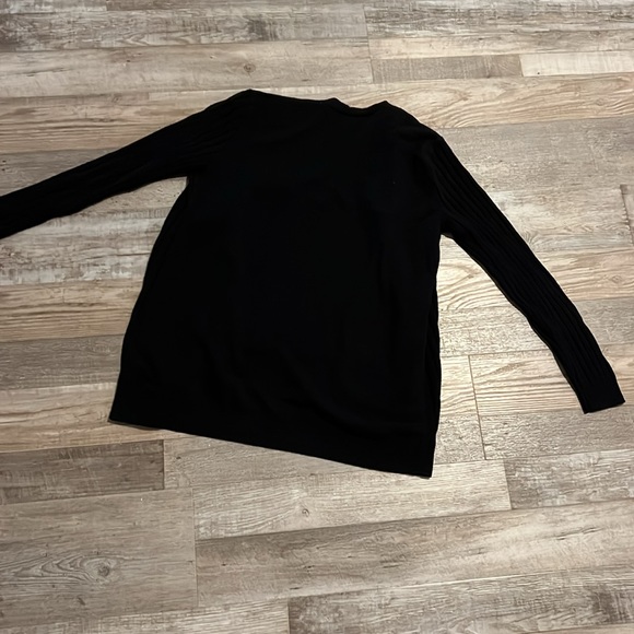 Black Open Front Cardigan - Picture 4 of 4